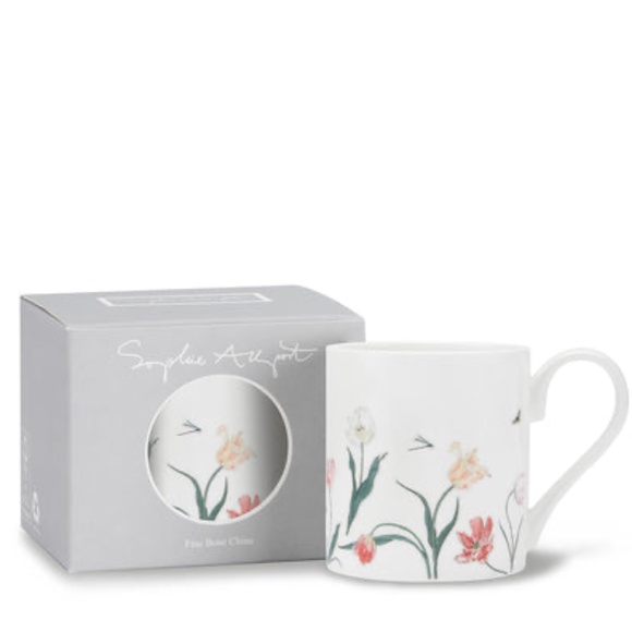 NEW‎ Tulips Fine Bone China Mug in Gift Box - Picture 1 of 3